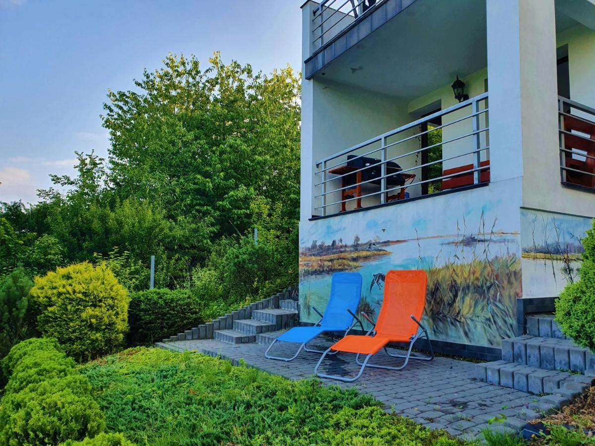 Dom Nad Jeziorem Roznowskim Tegoborze Buitenkant foto