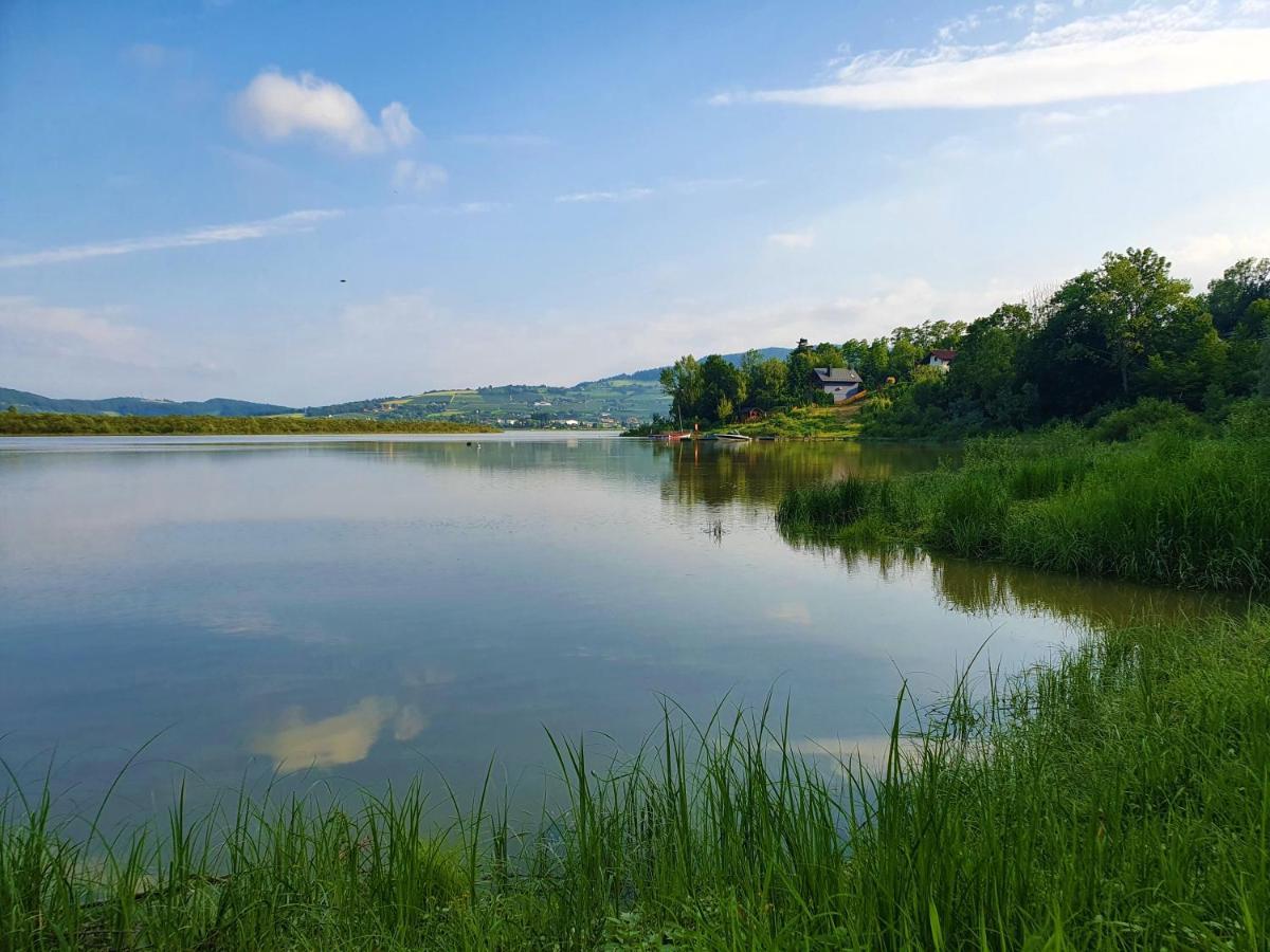 Dom Nad Jeziorem Roznowskim Tegoborze Buitenkant foto